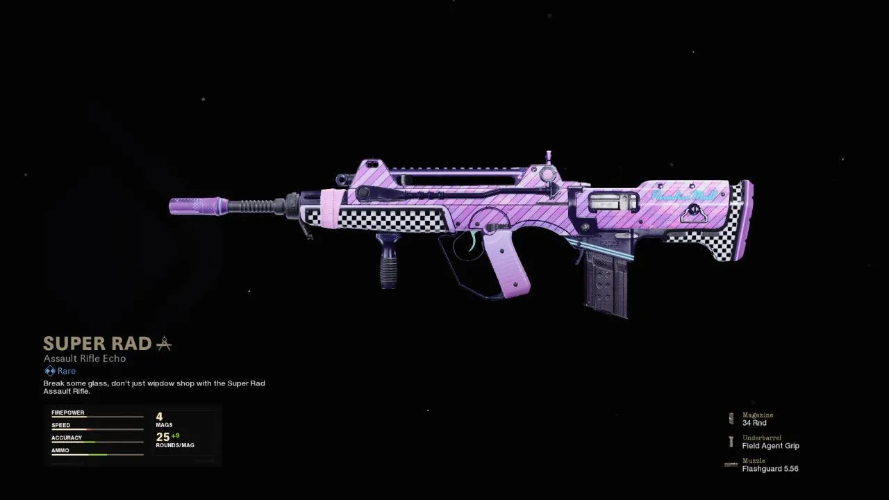 Super Rad - COD Warzone and Black Ops Cold War Weapon Blueprint | Call of Duty Super Rad - COD Warzone and Black Ops Cold War Weapon Blueprint | Call of Duty