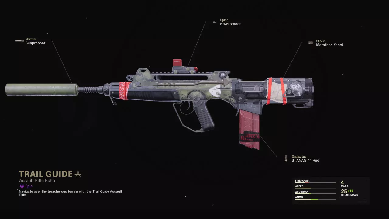 Trail Guide - COD Warzone and Black Ops Cold War Weapon Blueprint | Call of Duty