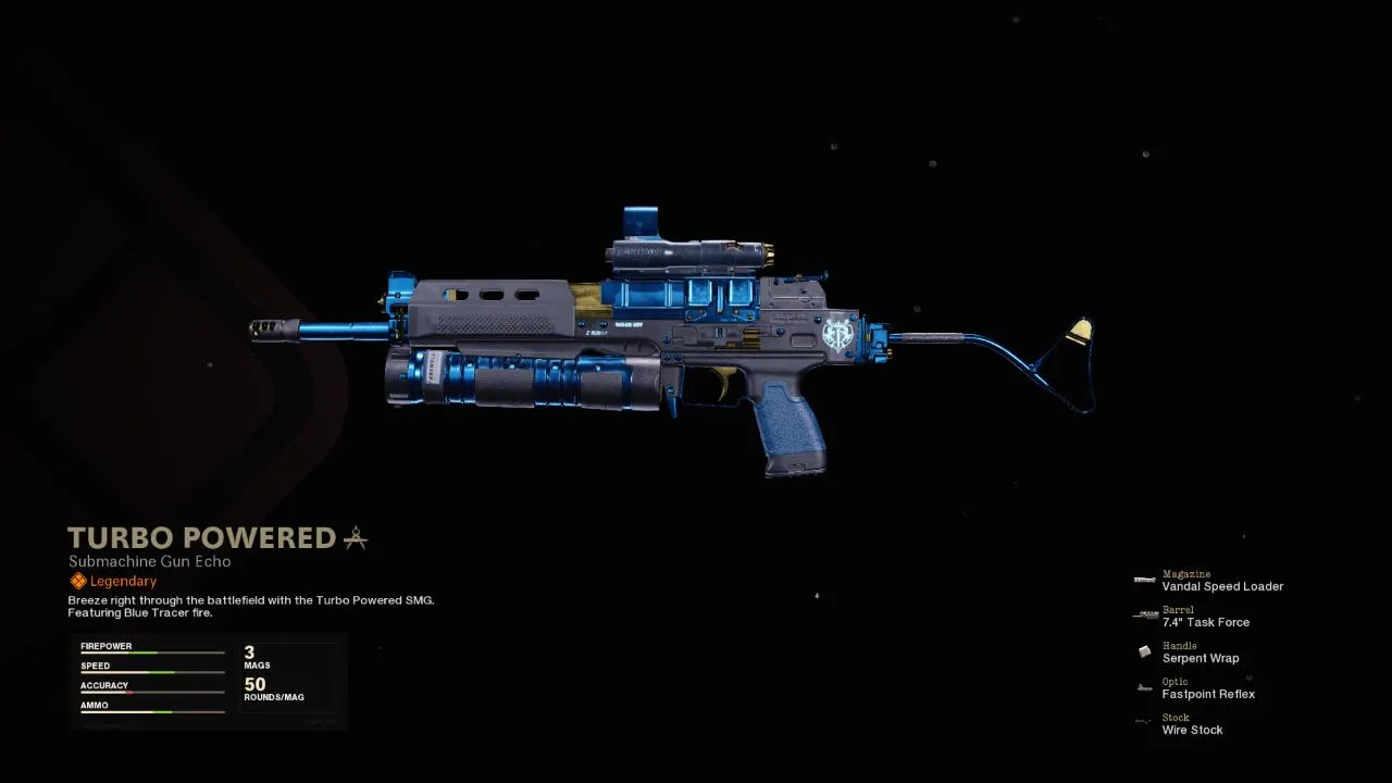 Turbo Powered - COD Warzone and Black Ops Cold War Weapon Blueprint | Call of Duty