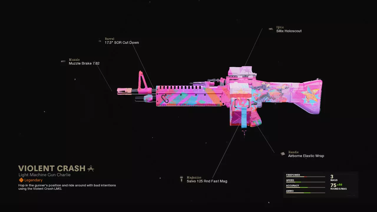Violent Crash - COD Warzone and Black Ops Cold War Weapon Blueprint | Call of Duty Violent Crash - COD Warzone and Black Ops Cold War Weapon Blueprint | Call of Duty