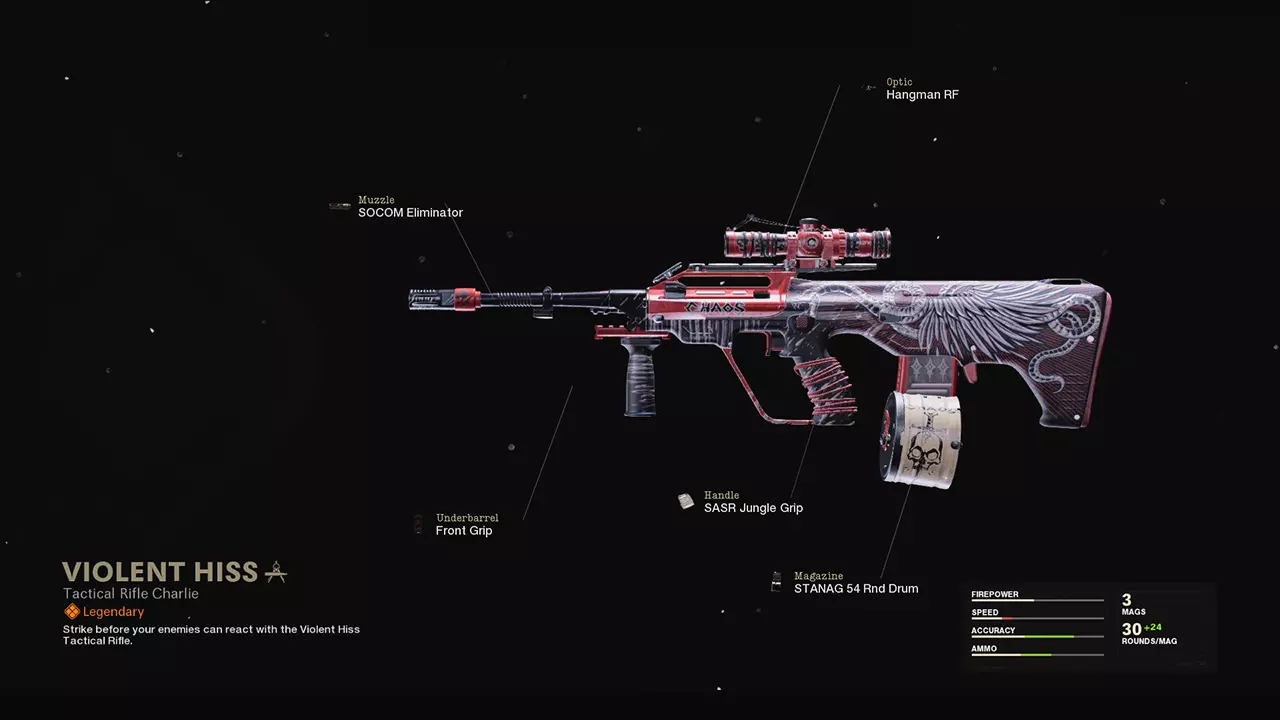 Violent Hiss - COD Warzone and Black Ops Cold War Weapon Blueprint | Call of Duty Violent Hiss - COD Warzone and Black Ops Cold War Weapon Blueprint | Call of Duty