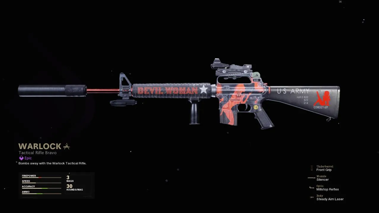 Warlock - COD Warzone and Black Ops Cold War Weapon Blueprint | Call of Duty Warlock - COD Warzone and Black Ops Cold War Weapon Blueprint | Call of Duty