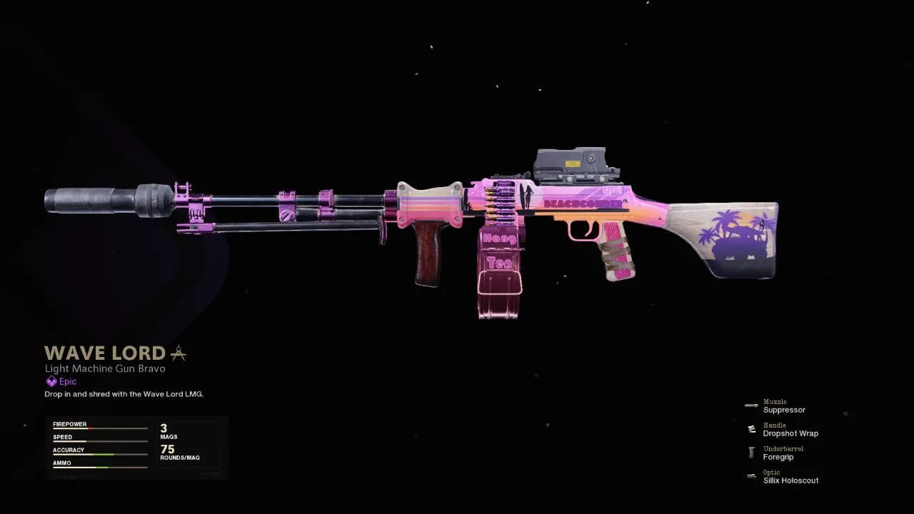 Wave Lord - COD Warzone and Black Ops Cold War Weapon Blueprint | Call of Duty Wave Lord - COD Warzone and Black Ops Cold War Weapon Blueprint | Call of Duty