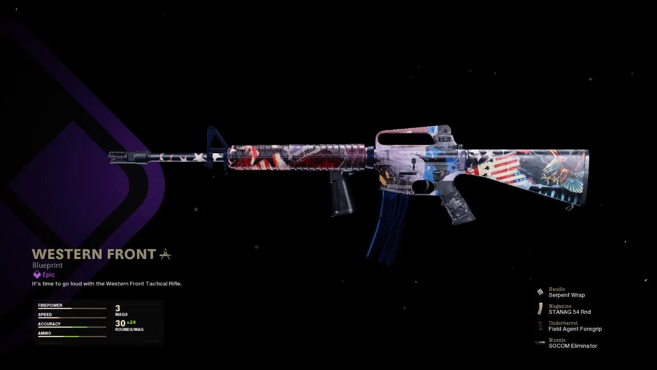 Western Front - COD Warzone and Black Ops Cold War Weapon Blueprint | Call of Duty Western Front - COD Warzone and Black Ops Cold War Weapon Blueprint | Call of Duty