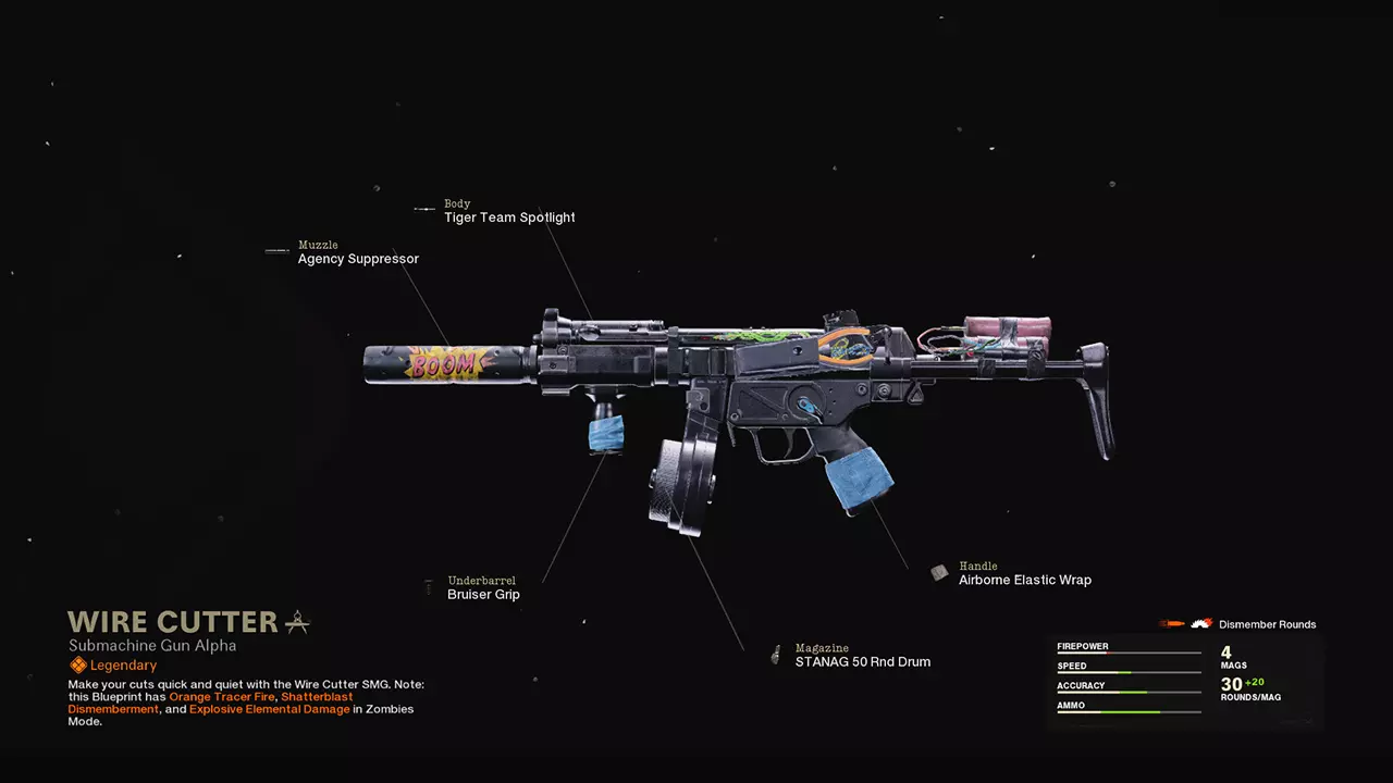 Wire Cutter - COD Warzone and Black Ops Cold War Weapon Blueprint | Call of Duty Wire Cutter - COD Warzone and Black Ops Cold War Weapon Blueprint | Call of Duty