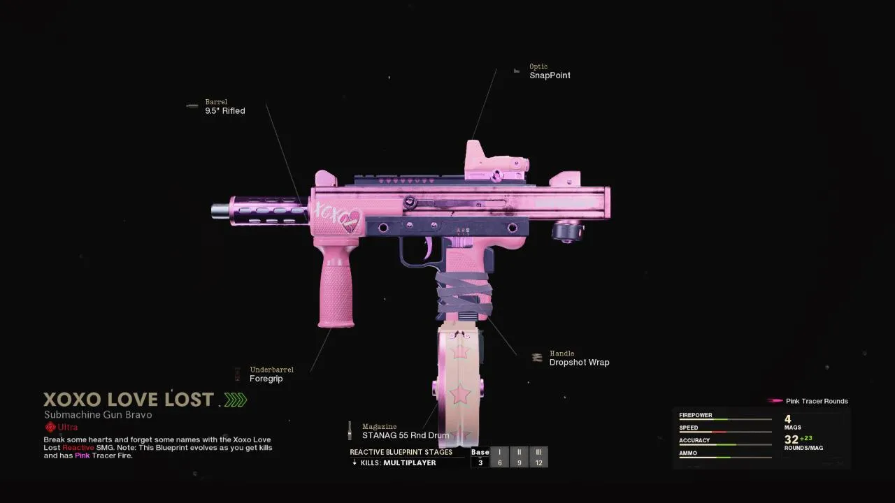 Xoxo Love Lost - COD Warzone and Black Ops Cold War Weapon Blueprint | Call of Duty Xoxo Love Lost - COD Warzone and Black Ops Cold War Weapon Blueprint | Call of Duty
