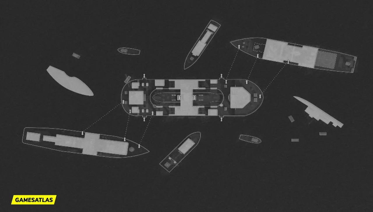 COD Cold War Miami Map Layout