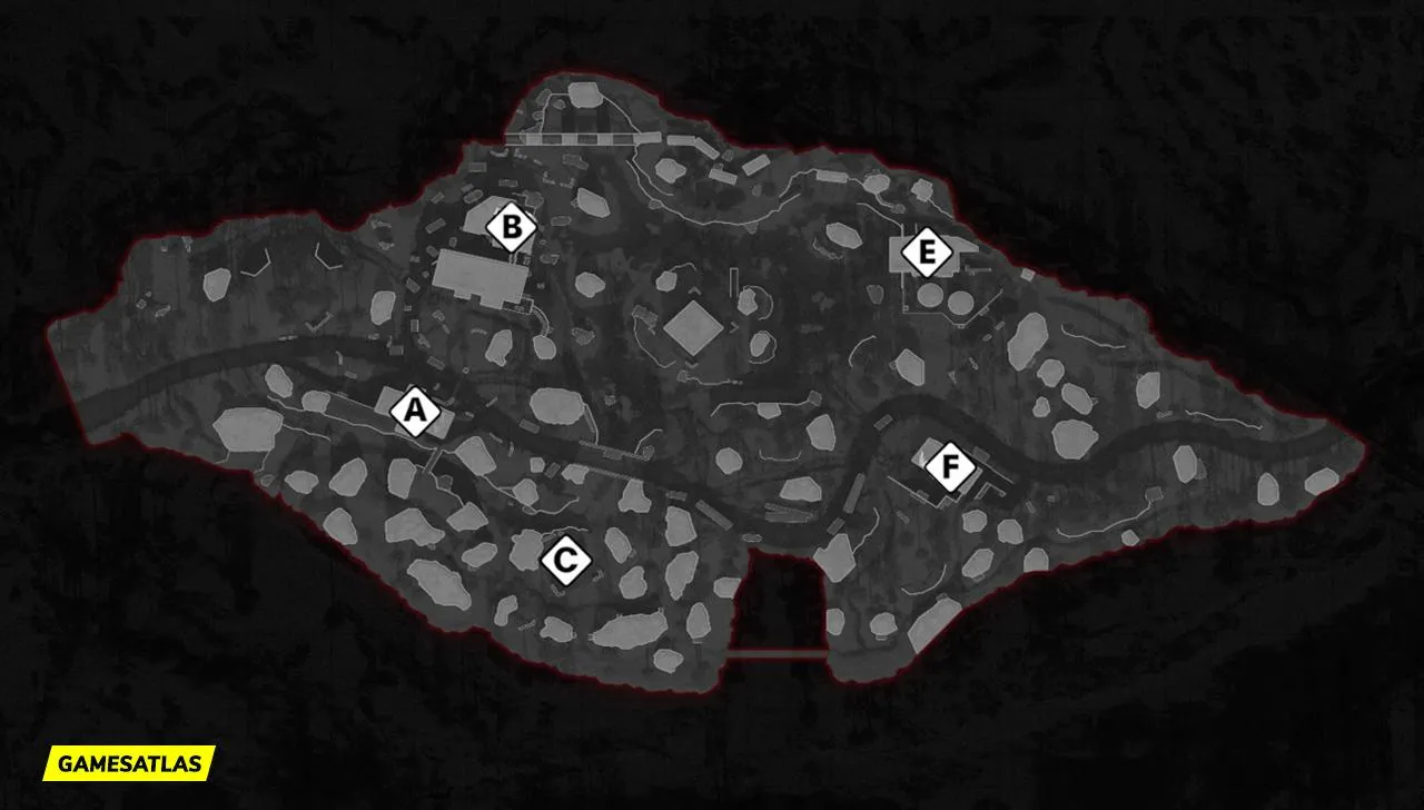 Crossroads COD Cold War Map Domination Flags