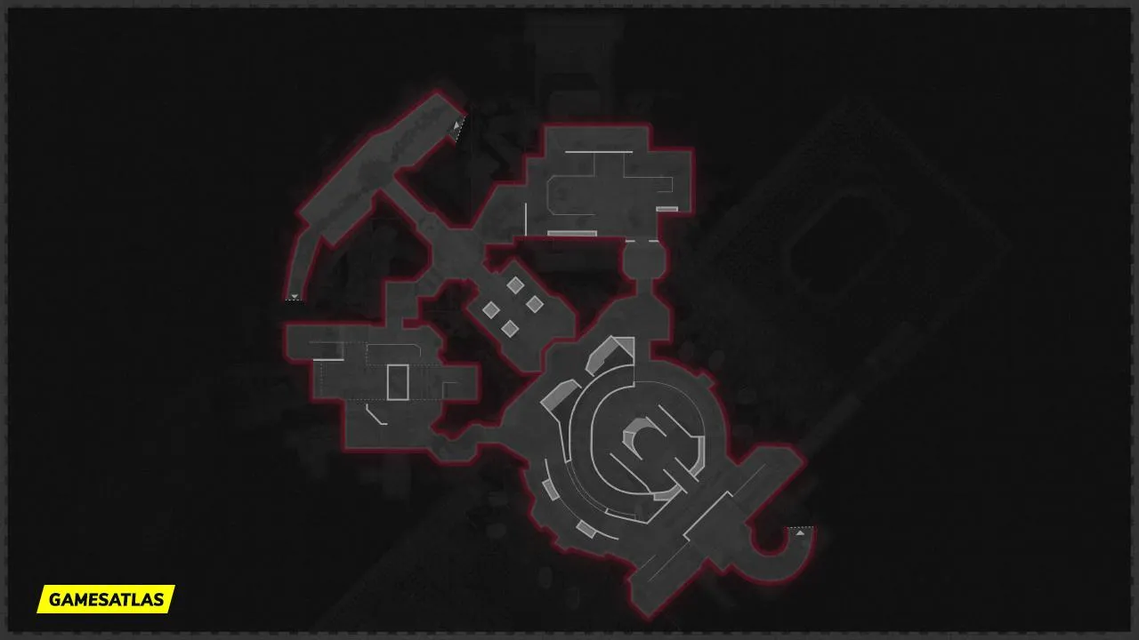 Die Machine COD Cold War Zombies Map Layout Underground