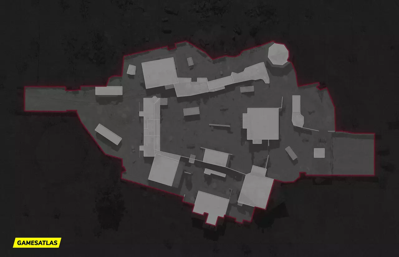 DriveIn COD Cold War Map Layout