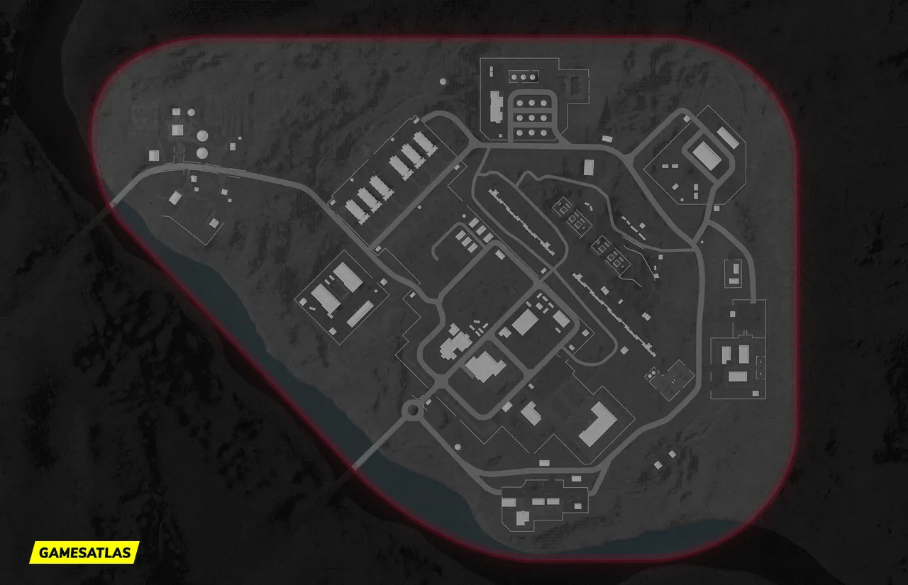 Duga COD Cold War Map Layout