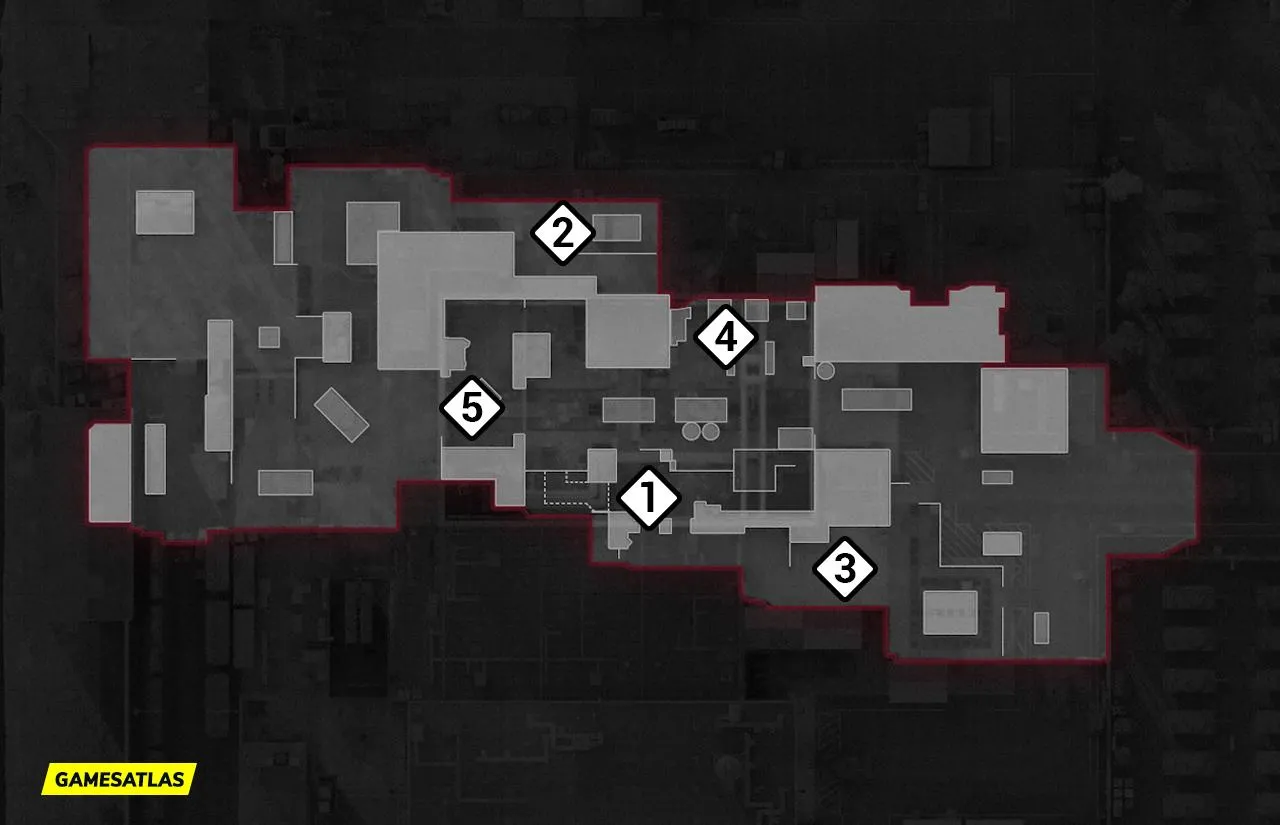 Garrison COD Cold War Map Hardpoint Rotations