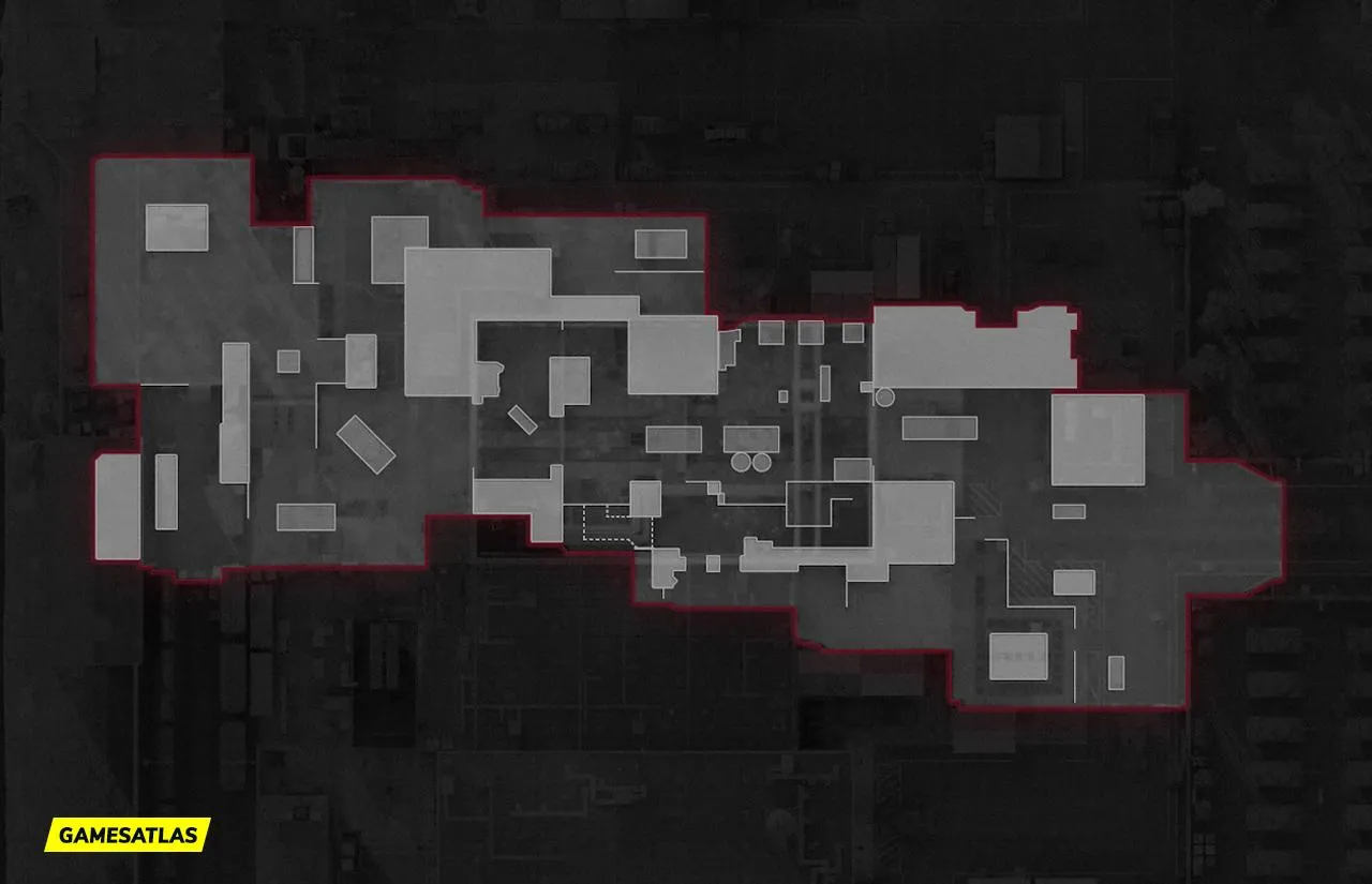 Garrison COD Cold War Mini Map Layout