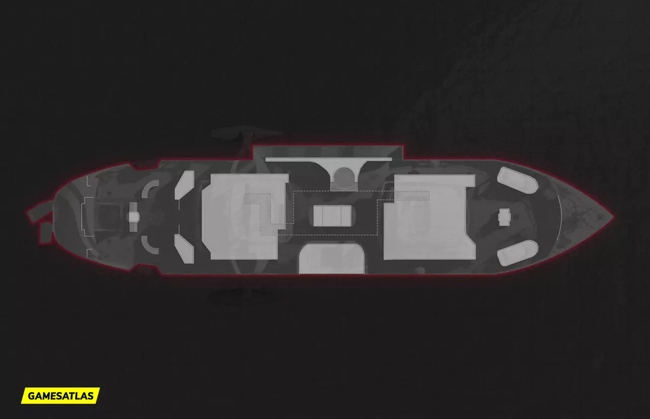 Hijacked COD Cold War Map Layout