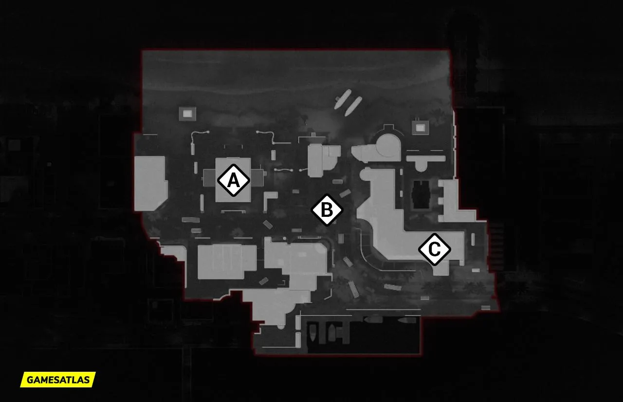 Miami COD Cold War Map Domination Flags