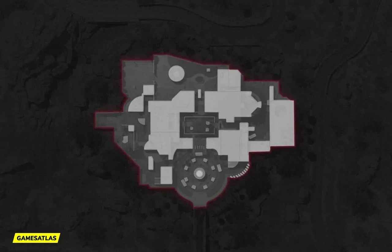 Raid COD Cold War Map Layout