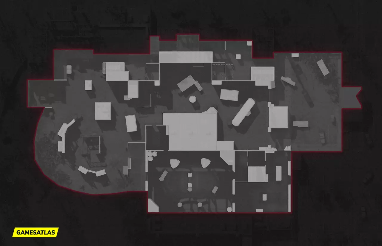 Rush COD Cold War Map Layout