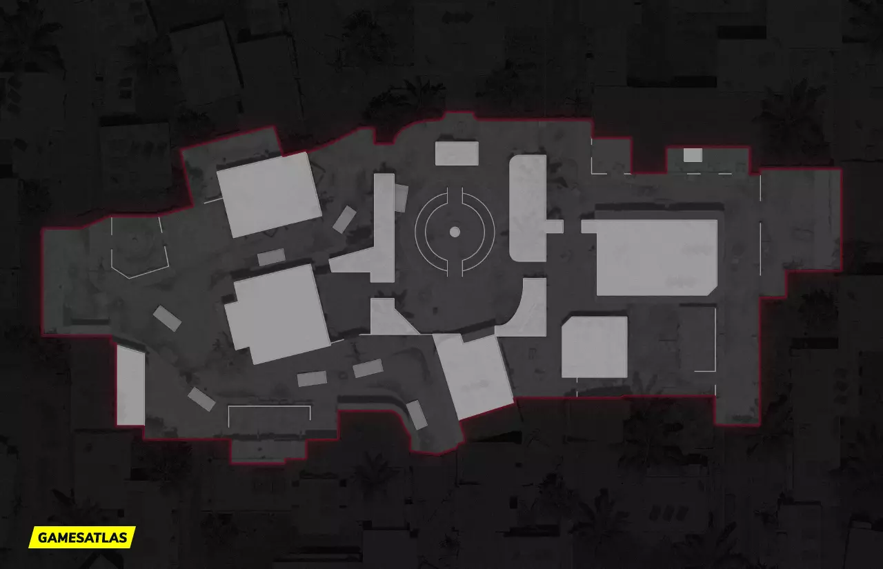 Slums COD Cold War Map Layout