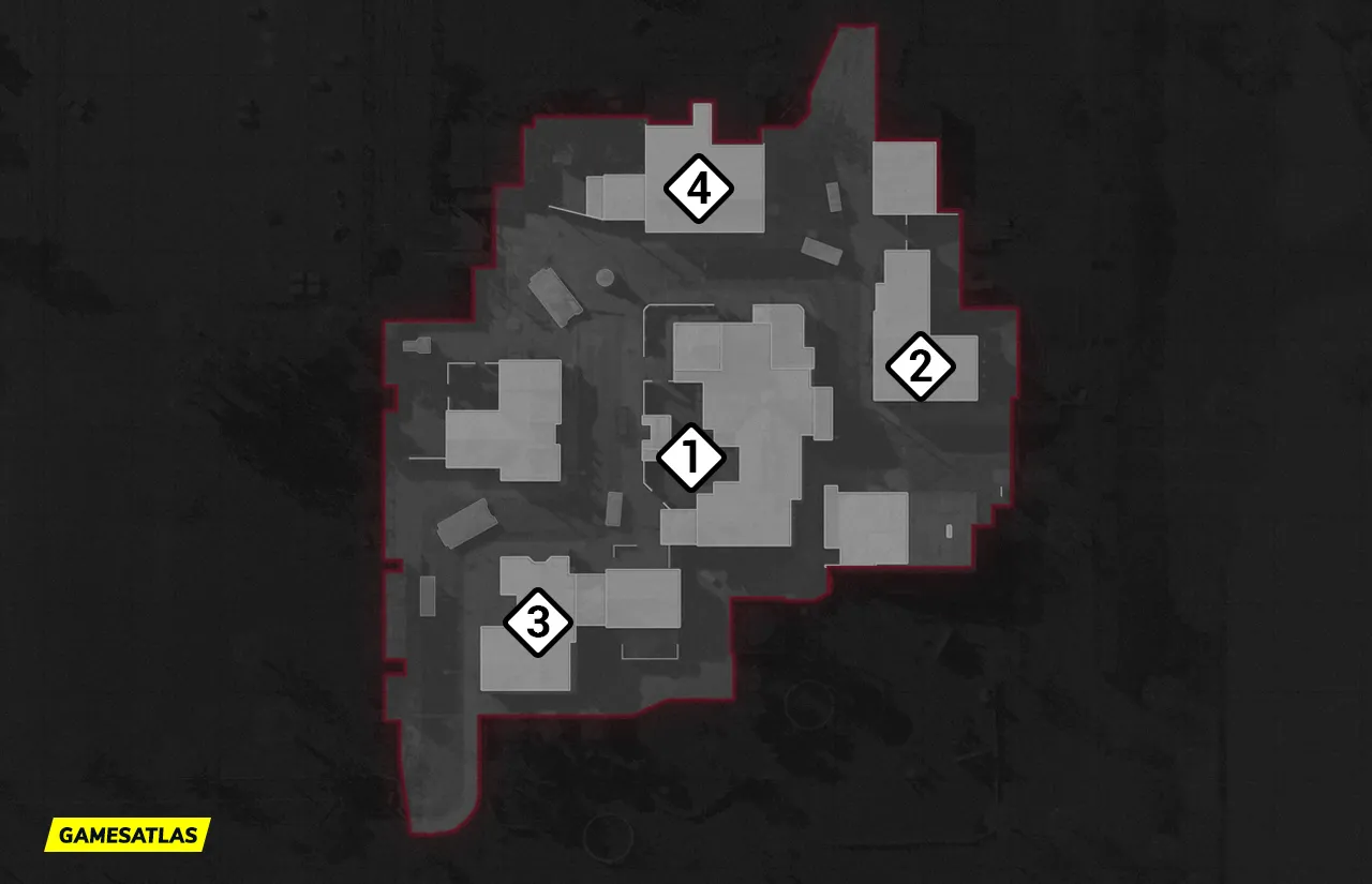 Standoff COD Cold War Map Hardpoint Rotations