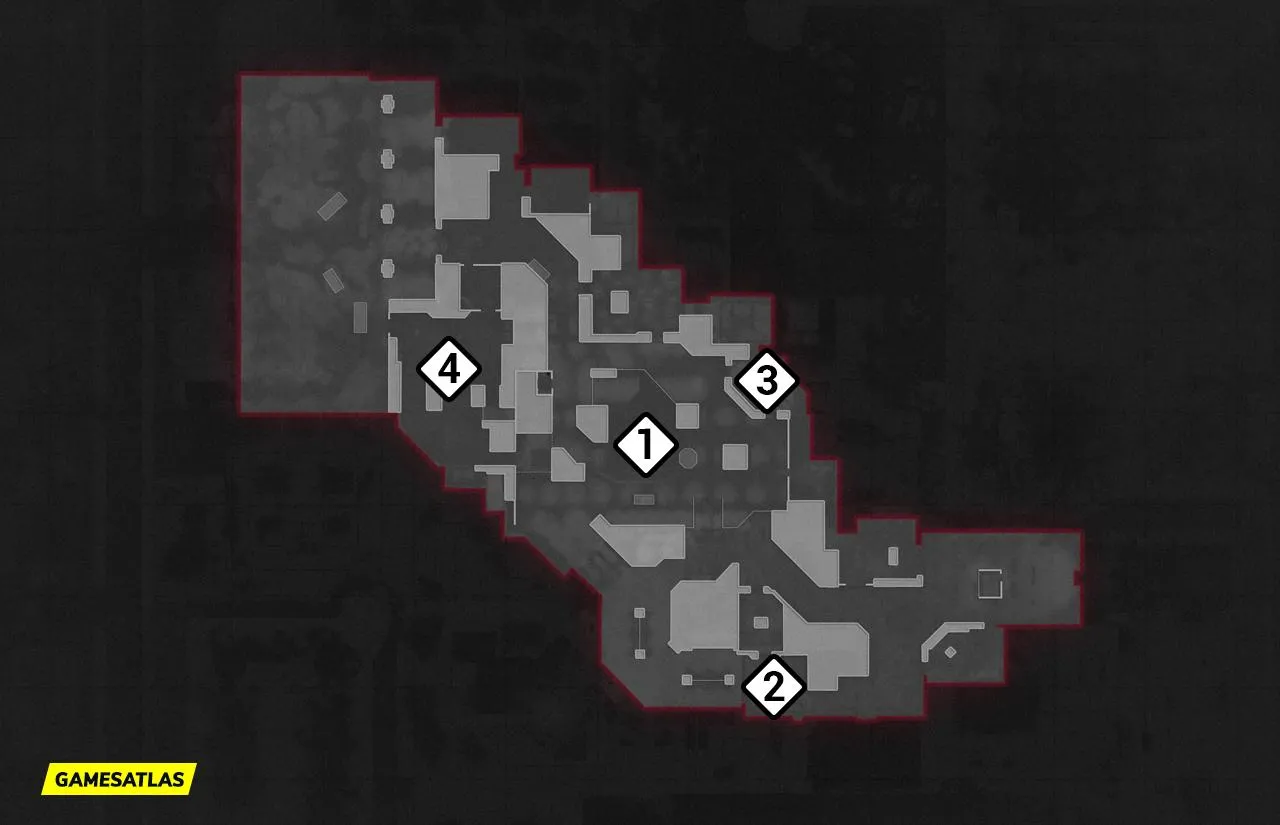 The Pines COD Cold War Map Hardpoint Rotations