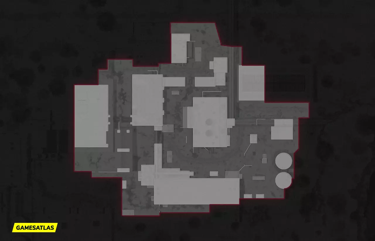 WMD COD Cold War Map Layout