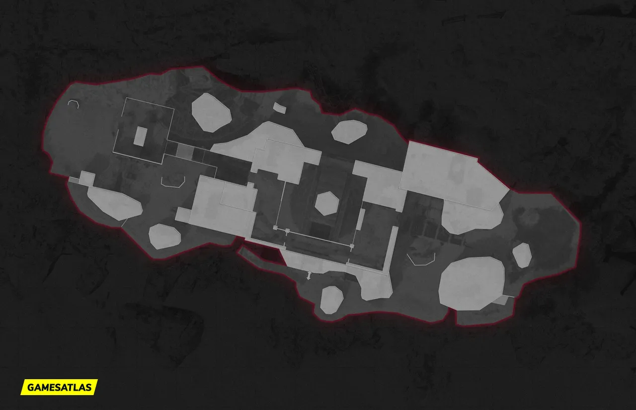 Yamantau COD Cold War Map Layout