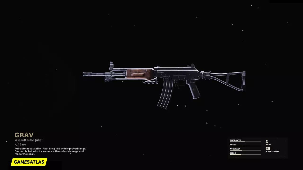 Grav - Warzone Blueprints | COD Black Ops Cold War Weapon Attachments | Call of Duty