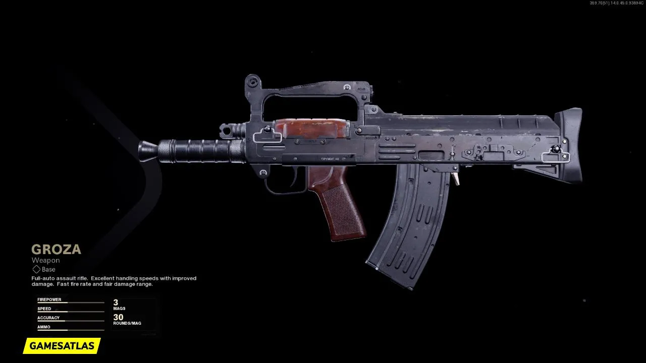 Groza - Warzone Blueprints | COD Black Ops Cold War Weapon Attachments | Call of Duty Groza - Warzone Blueprints | COD Black Ops Cold War Weapon Attachments | Call of Duty