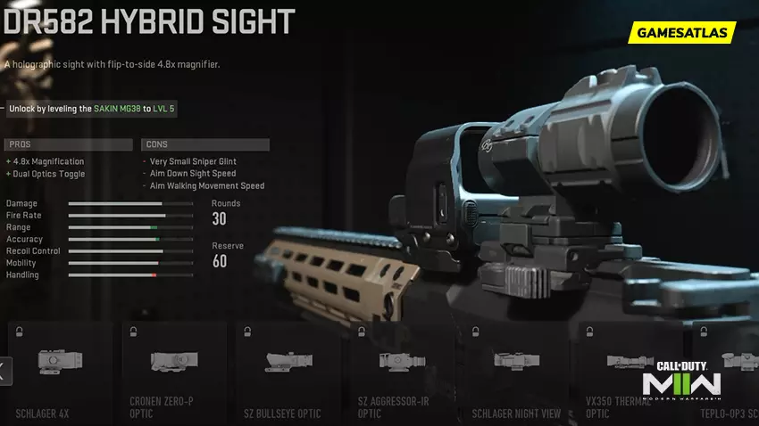 DR582 Hybrid Sight - How To Get Optic in Warzone, MW3 and MW2 DR582 Hybrid Sight - How To Get Optic in Warzone, MW3 and MW2