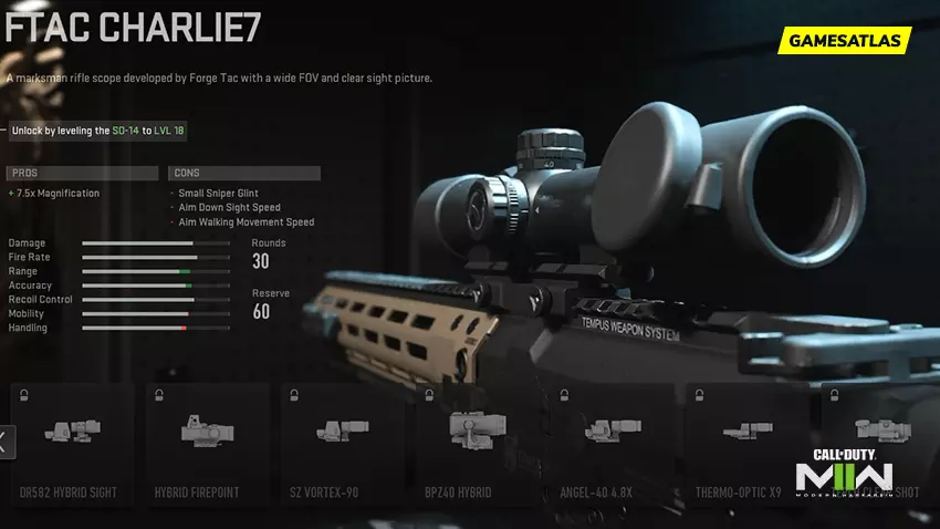 FTac Charlie 7 - How To Get Optic in Warzone, MW3 and MW2 FTac Charlie 7 - How To Get Optic in Warzone, MW3 and MW2