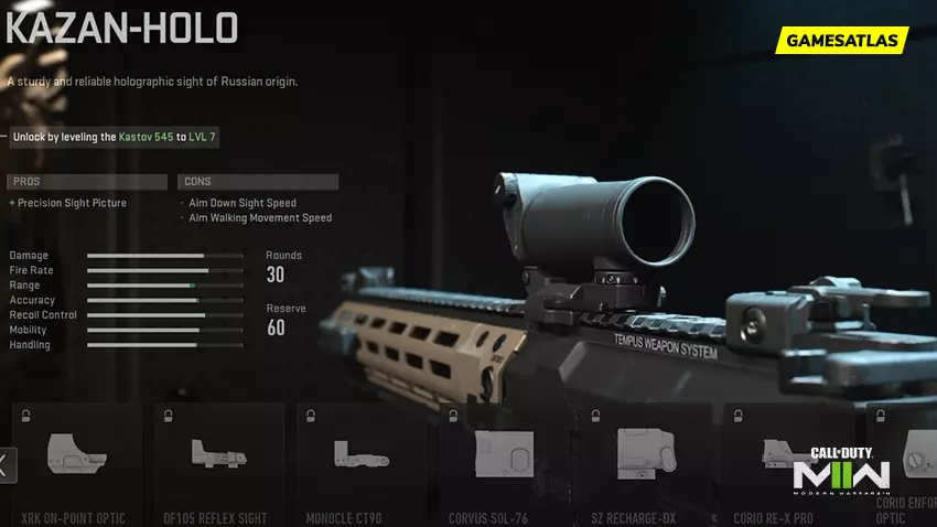 Kazan-Holo - How To Get Optic in Warzone, MW3 and MW2 Kazan-Holo - How To Get Optic in Warzone, MW3 and MW2