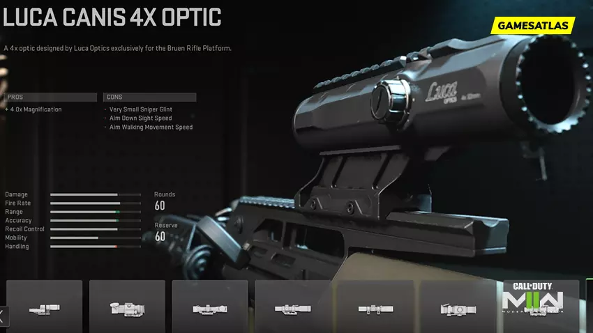 Luca Canis 4x Optic - How To Get Optic in Warzone, MW3 and MW2 Luca Canis 4x Optic - How To Get Optic in Warzone, MW3 and MW2