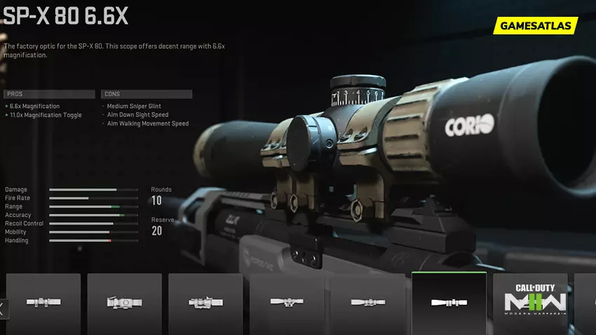 SP-X 80 6.6x - How To Get Optic in Warzone, MW3 and MW2