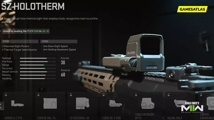 SZ Holotherm - How To Get Optic in Warzone, MW3 and MW2