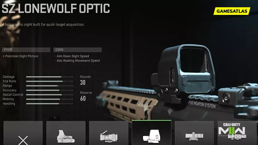 SZ Lonewolf Optic - How To Get Optic in Warzone, MW3 and MW2