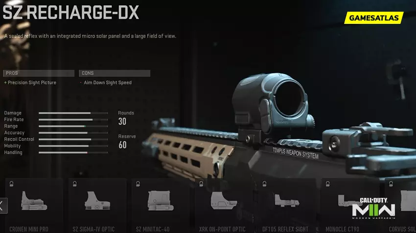 SZ Recharge-DX - How To Get Optic in Warzone, MW3 and MW2