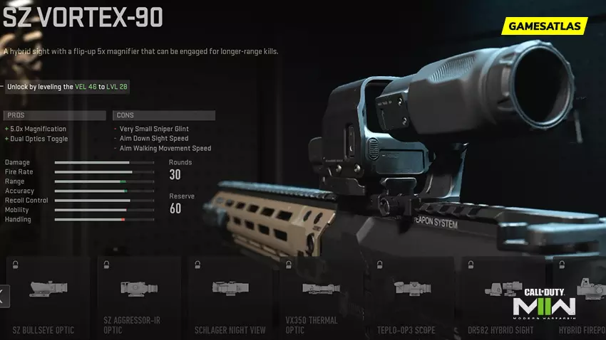 SZ Vortex-90 - How To Get Optic in Warzone, MW3 and MW2 SZ Vortex-90 - How To Get Optic in Warzone, MW3 and MW2