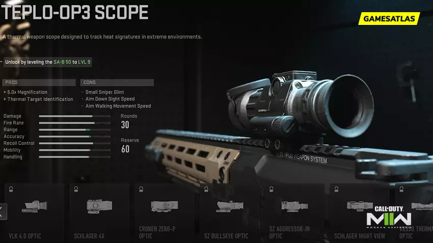 Teplo-OP3 Scope - How To Get Optic in Warzone, MW3 and MW2 Teplo-OP3 Scope - How To Get Optic in Warzone, MW3 and MW2