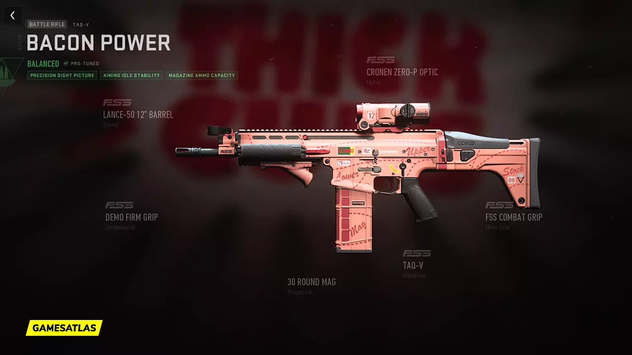 Bacon Power - Warzone and Modern Warfare 2 Blueprint Bacon Power - Warzone and Modern Warfare 2 Blueprint
