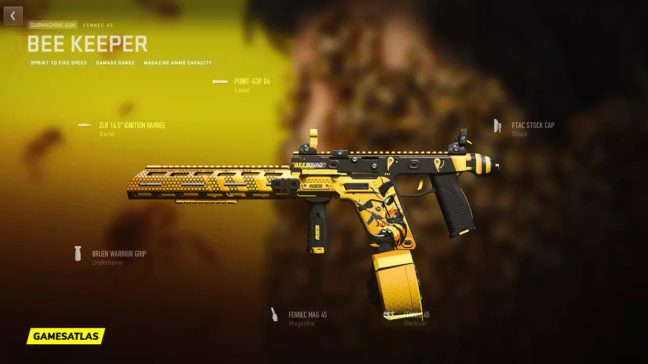 Bee Keeper - Warzone and Modern Warfare 2 Blueprint Bee Keeper - Warzone and Modern Warfare 2 Blueprint