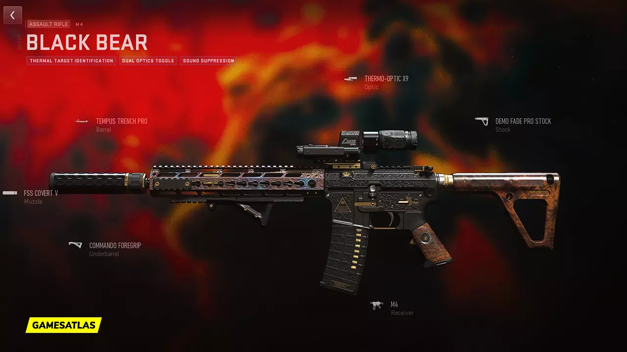 Black Bear - Warzone and Modern Warfare 2 Blueprint Black Bear - Warzone and Modern Warfare 2 Blueprint
