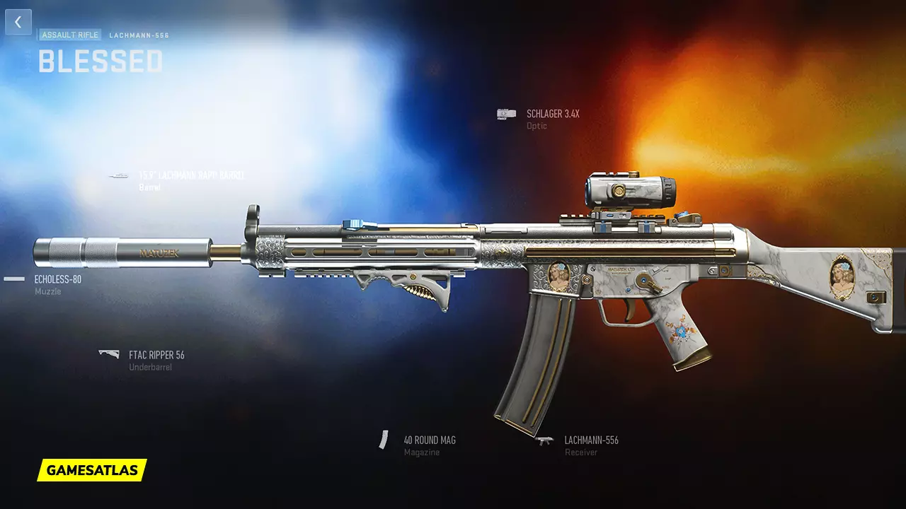 Blessed - Warzone and Modern Warfare 2 Blueprint Blessed - Warzone and Modern Warfare 2 Blueprint