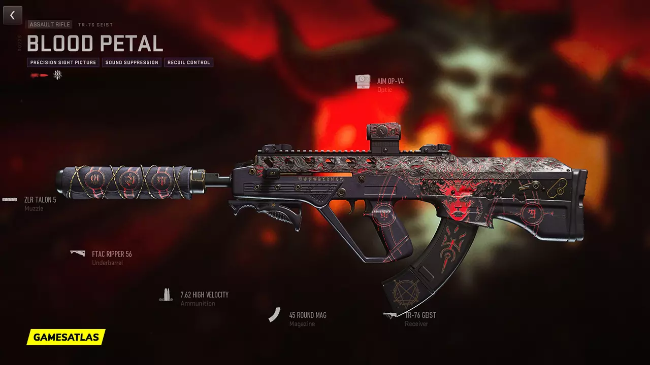 Blood Petal - Warzone and Modern Warfare 2 Blueprint