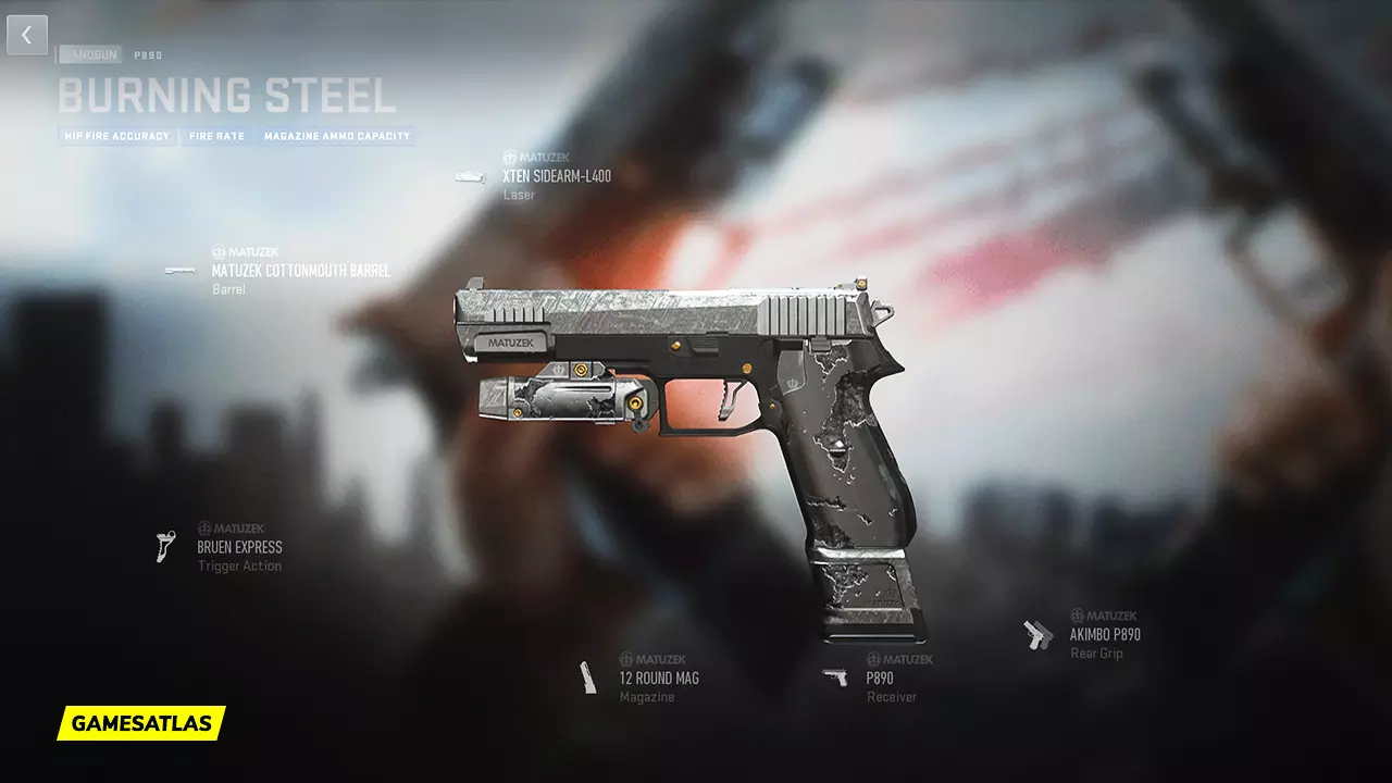 Burning Steel - Warzone and Modern Warfare 2 Blueprint