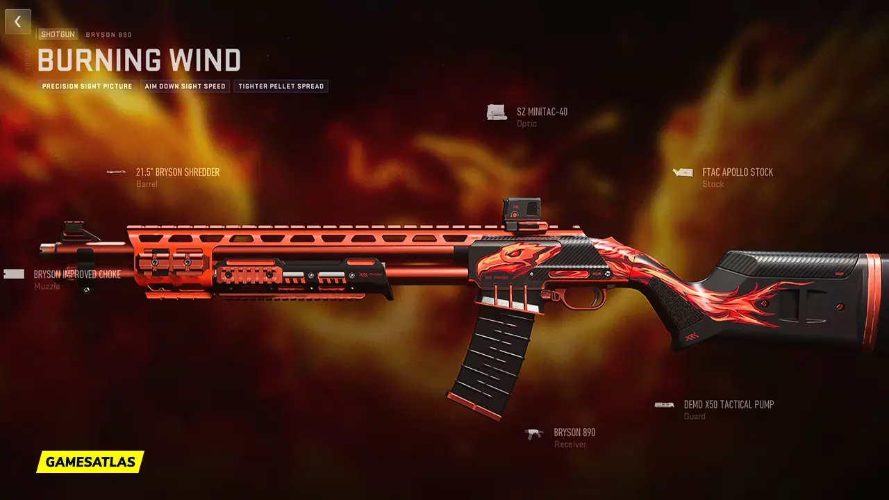 Burning Wind - Warzone and Modern Warfare 2 Blueprint Burning Wind - Warzone and Modern Warfare 2 Blueprint