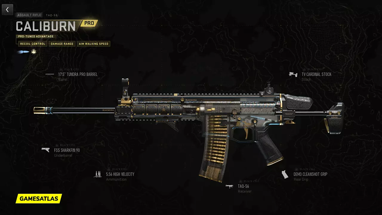 Caliburn - Warzone and Modern Warfare 2 Blueprint Caliburn - Warzone and Modern Warfare 2 Blueprint