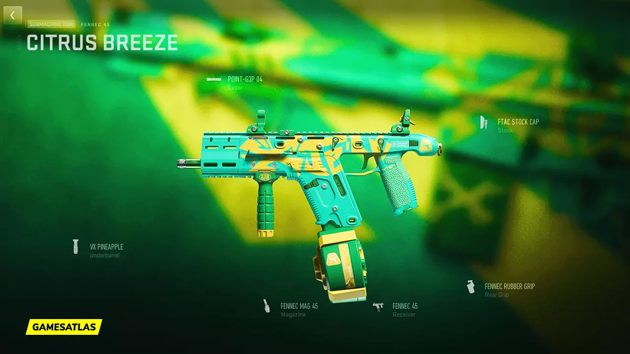 Citrus Breeze - Warzone and Modern Warfare 2 Blueprint Citrus Breeze - Warzone and Modern Warfare 2 Blueprint