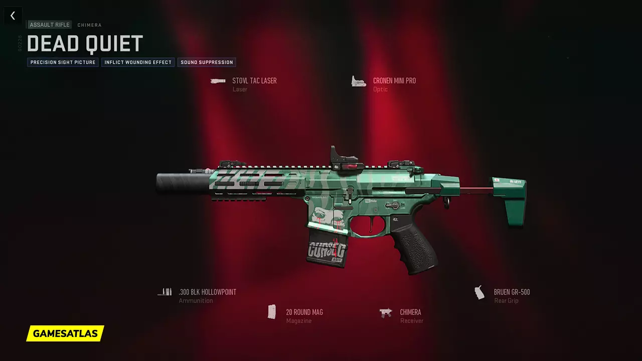 Dead Quiet - Warzone and Modern Warfare 2 Blueprint Dead Quiet - Warzone and Modern Warfare 2 Blueprint