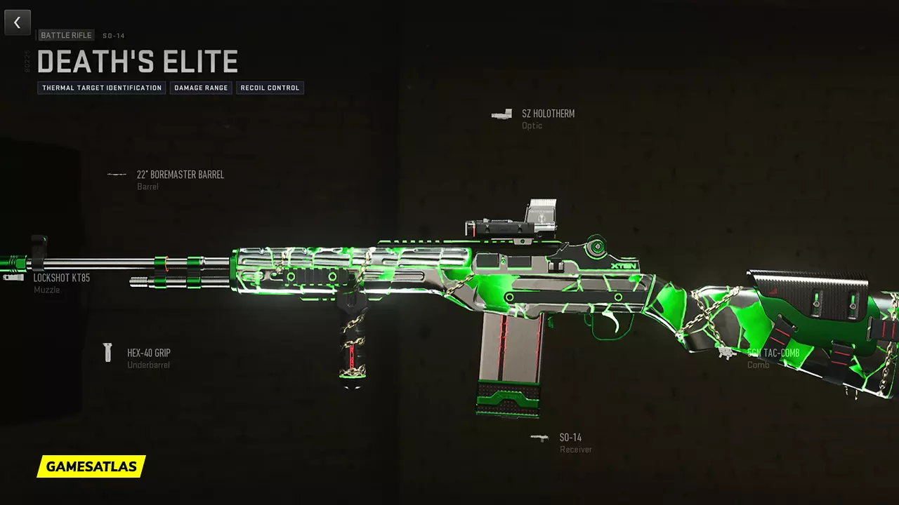 Death's Elite - Warzone and Modern Warfare 2 Blueprint