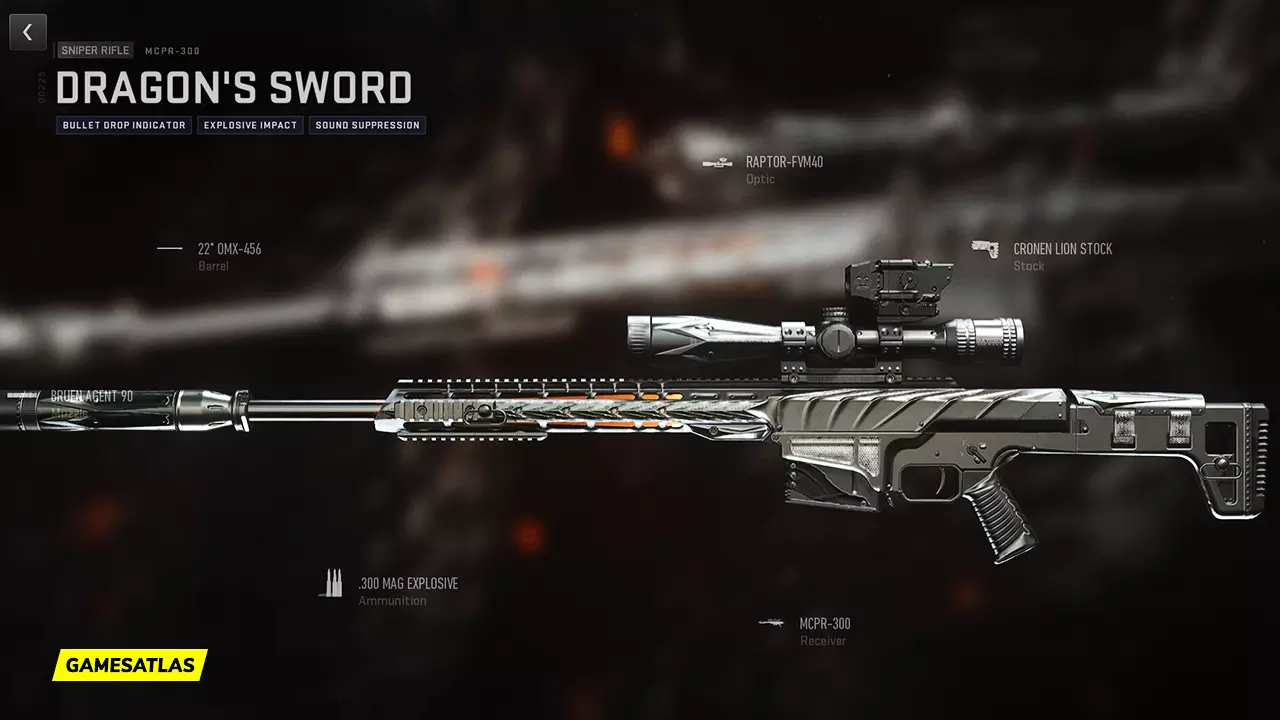 Dragon's Sword - Warzone and Modern Warfare 2 Blueprint Dragon's Sword - Warzone and Modern Warfare 2 Blueprint